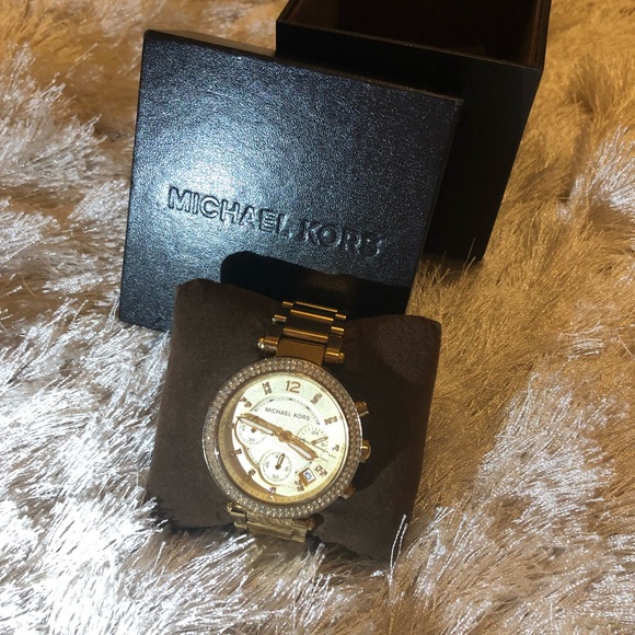 Michael Kors Gold-Tone Watch